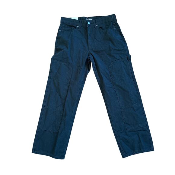 NWT Original Use Straight Leg Relaxed Carpenter Pants Black Men's Size 34 x 32 - Picture 2 of 7